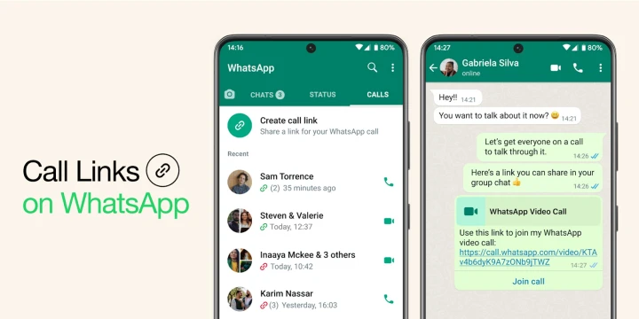 WhatsApp is rolling out ‘Call Links’ feature for quicker calls