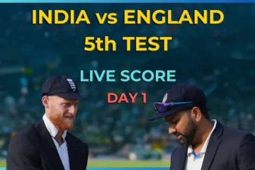 India vs England Live Score