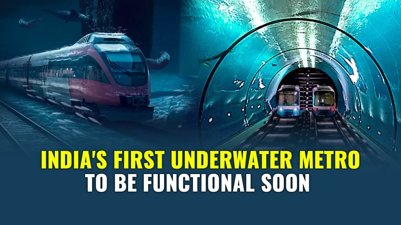 India's 1st Underwater Metro Service